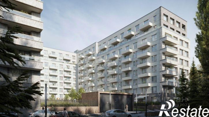 3-комн квартира в новом доме улица Сизова, 35 к2,  д. 35 к2