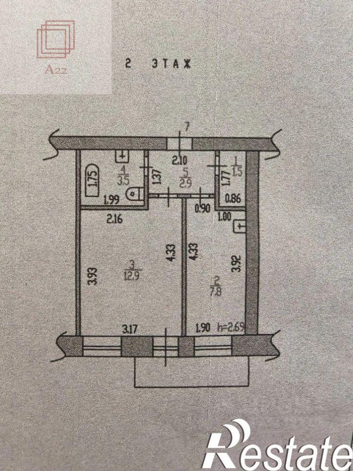 1-комн квартира улица Мамонтова, 309,  д. 309