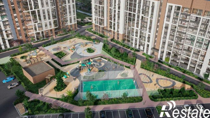 2-комн квартира в новом доме Просторная улица, 390 к2,  д. 390 к2