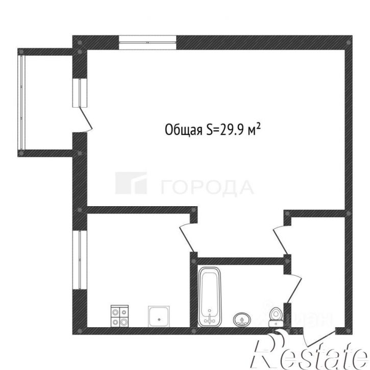 1-комн квартира Павловский тракт, 60,  д. 60