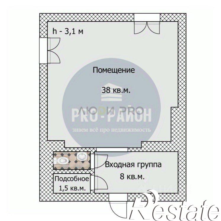 Купить офис, помещение под офис за 5 366 500 рублей на Власихинская улица, 89