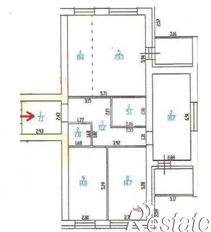 4-комн квартира Змеиногорский тракт, 35А,  д. 35А