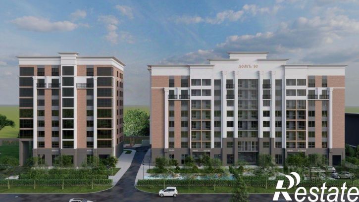 3-комн квартира в новом доме Пролетарская улица, 82,  д. 82