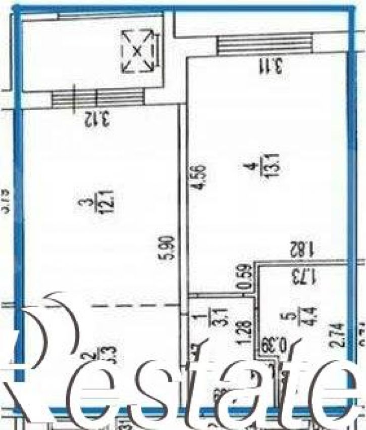 2-комн квартира улица имени В.Т.Христенко, 3,  д. 3